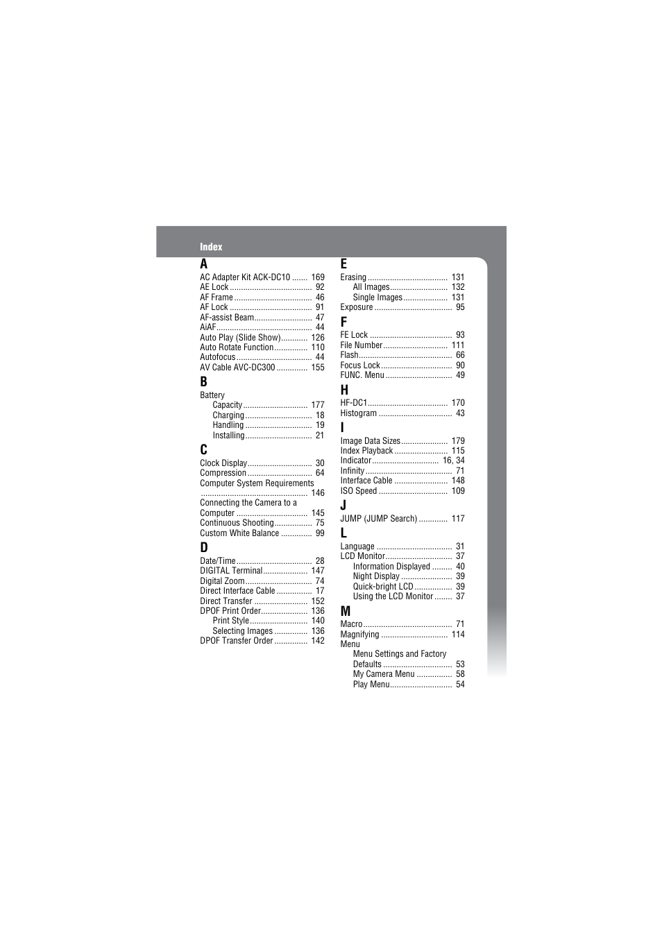 Canon IXUS 50 User Manual | Page 185 / 196
