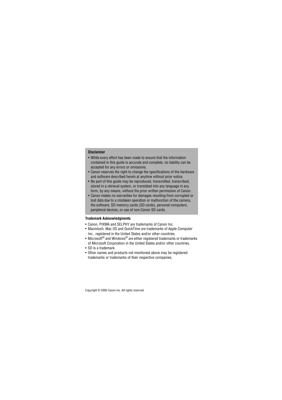 Canon IXUS 50 User Manual | Page 193 / 196