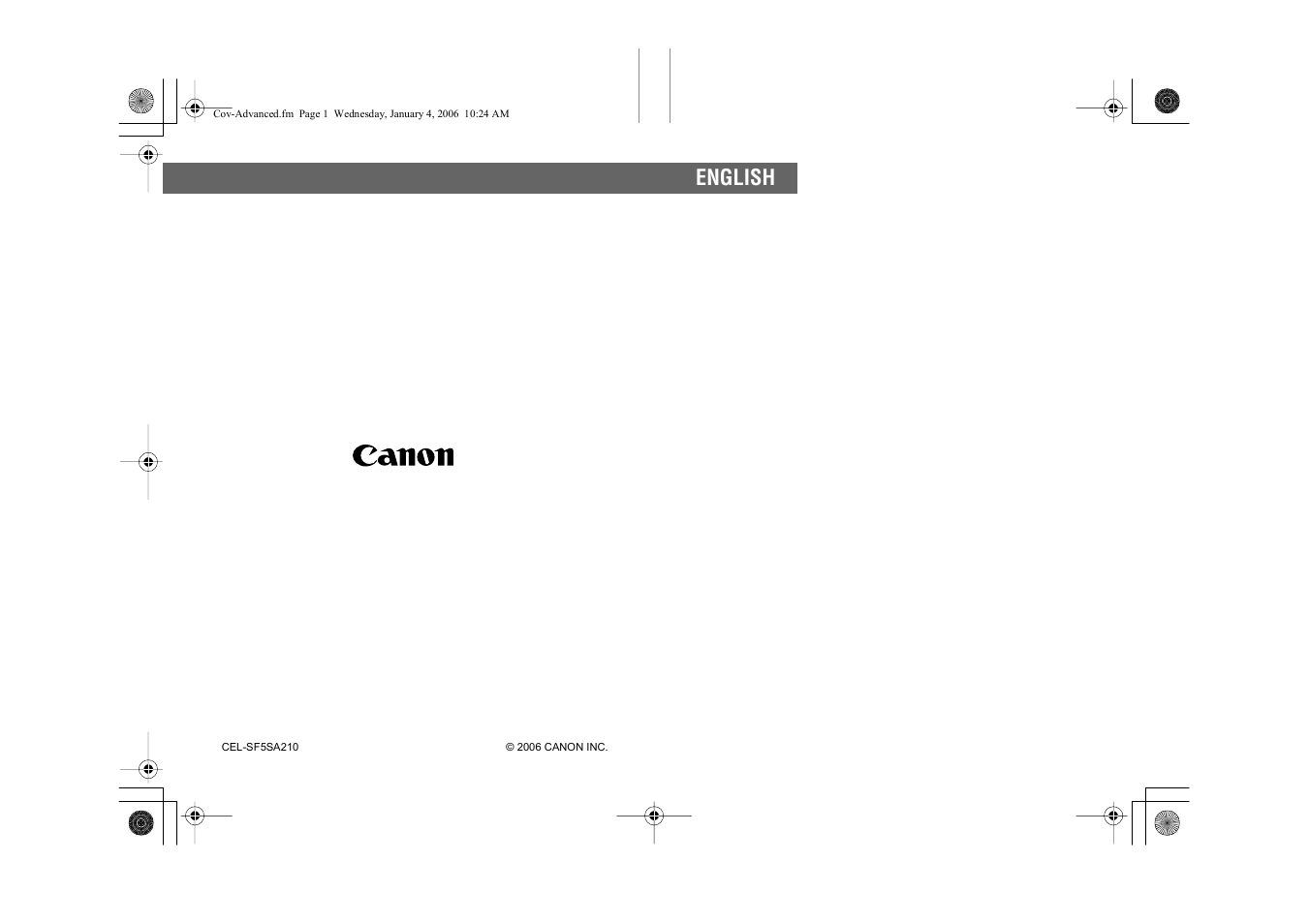 English | Canon IXUS 60 User Manual | Page 131 / 131