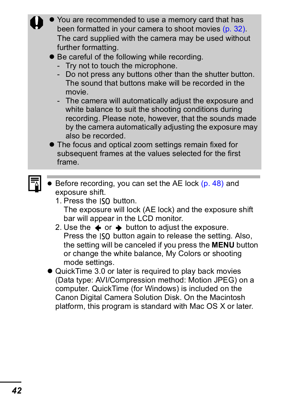 P. 42) | Canon IXUS 60 User Manual | Page 44 / 131