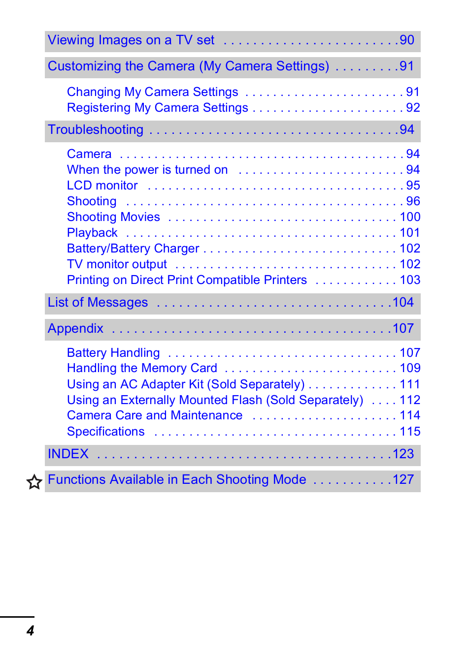 Canon IXUS 60 User Manual | Page 6 / 131