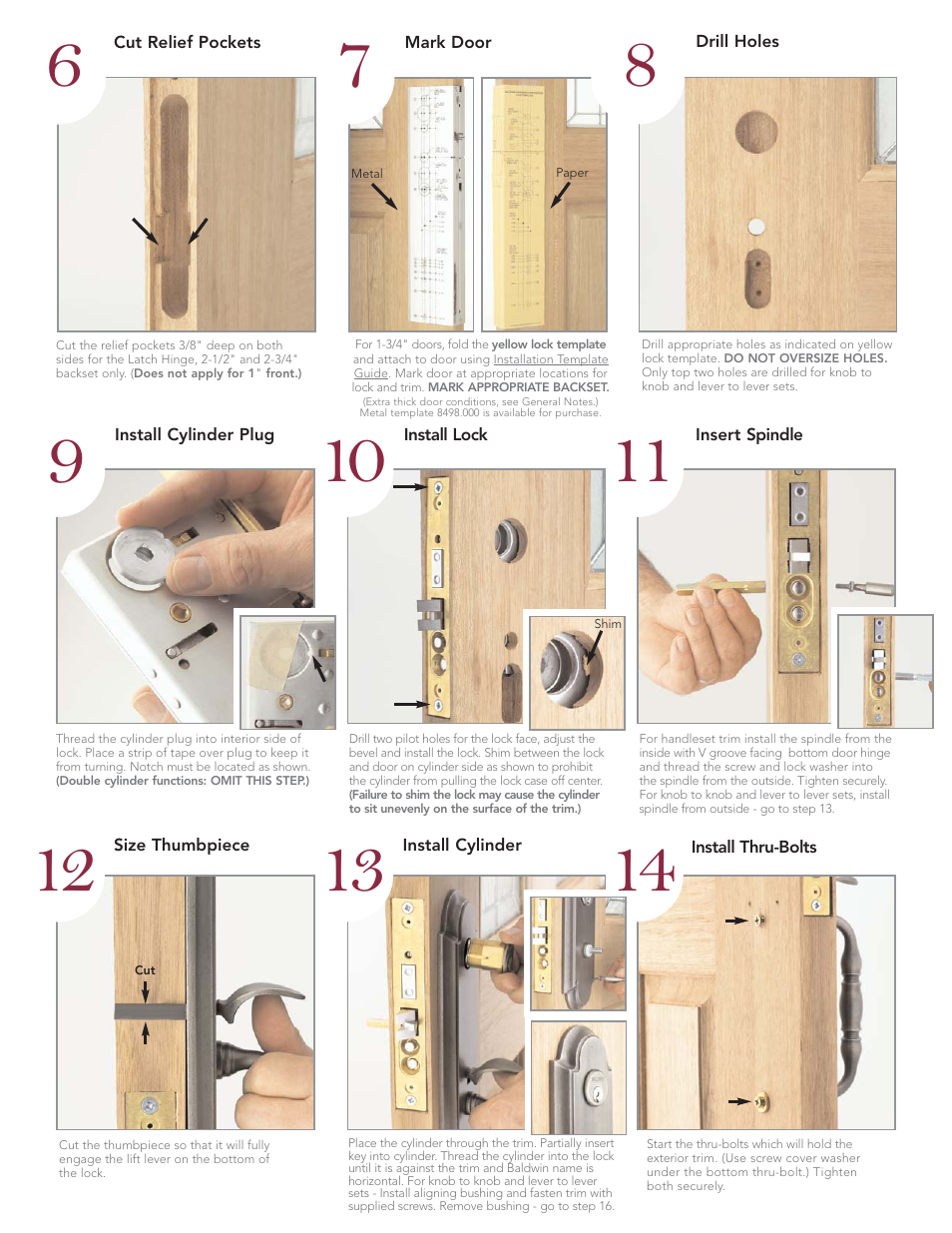 Baldwin Renssalear Entrance Trim User Manual | Page 3 / 4