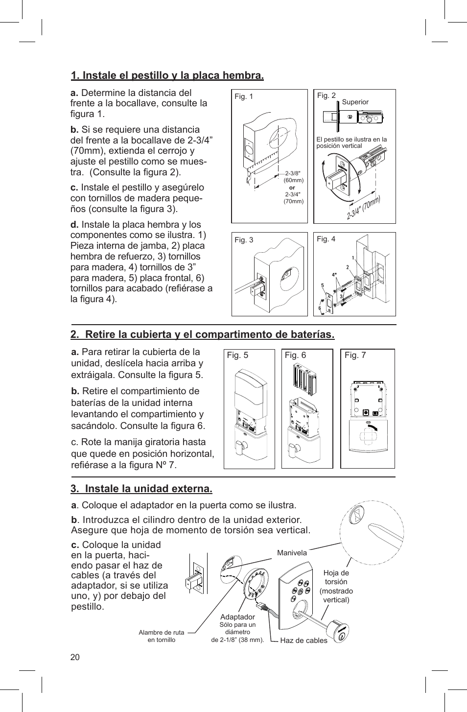 Baldwin Soho AC Z-Wave Deadbolt User Manual | Page 20 / 27