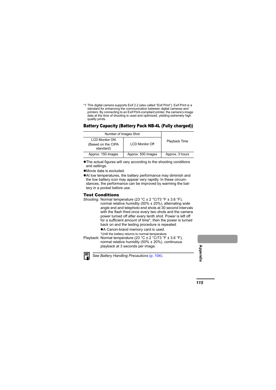 Canon IXUS 55 User Manual | Page 117 / 127