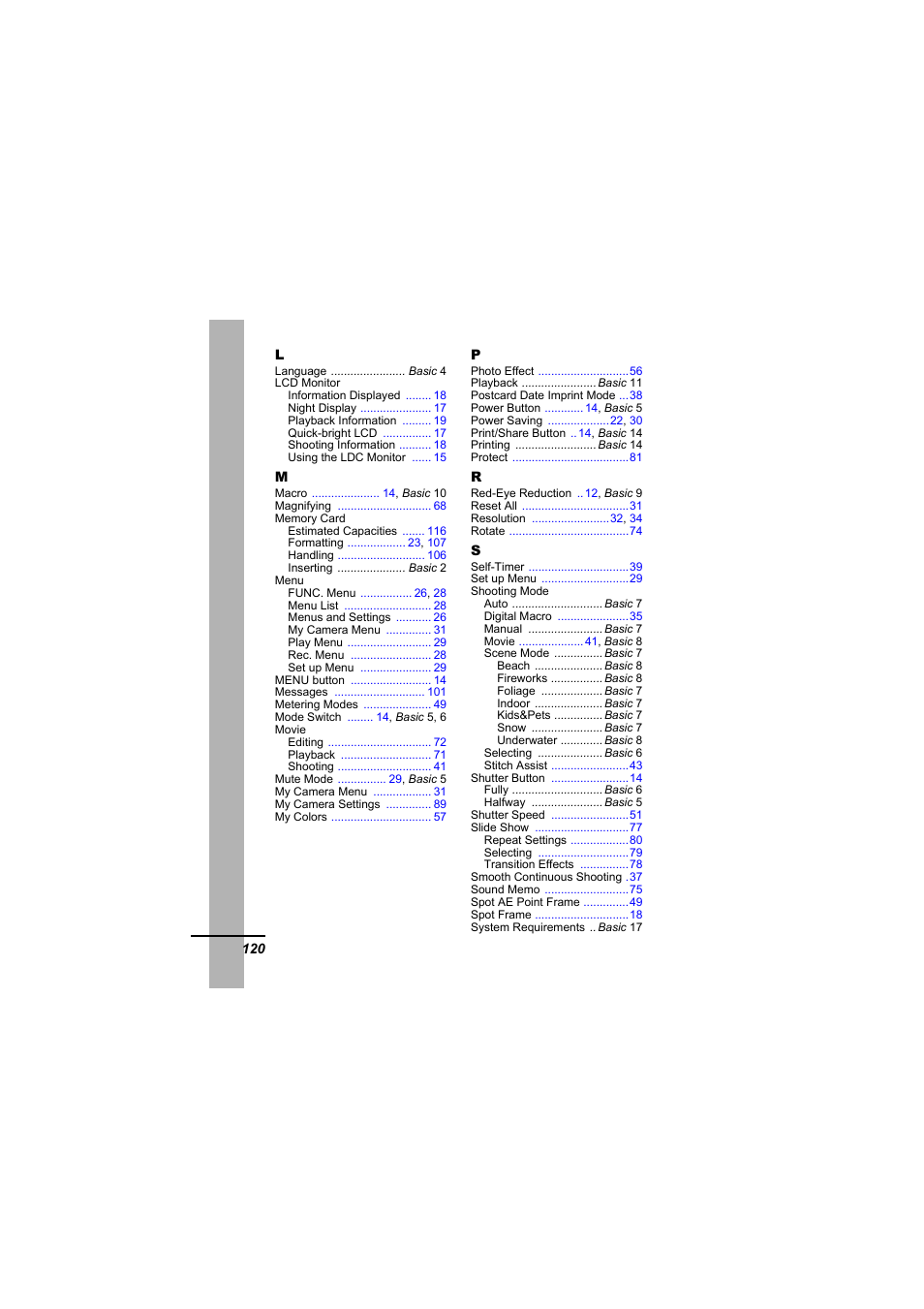 Canon IXUS 55 User Manual | Page 122 / 127