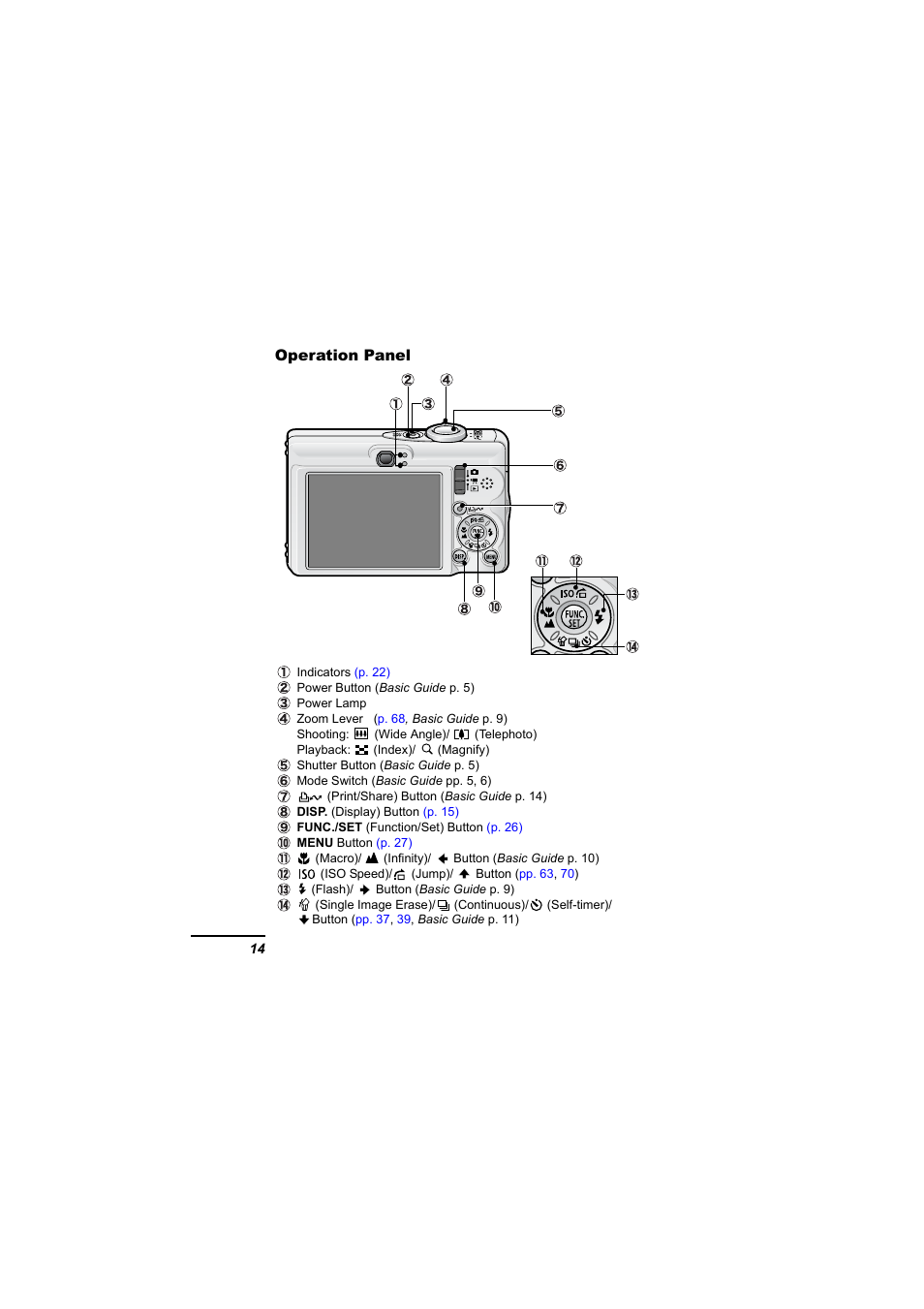 Canon IXUS 55 User Manual | Page 16 / 127