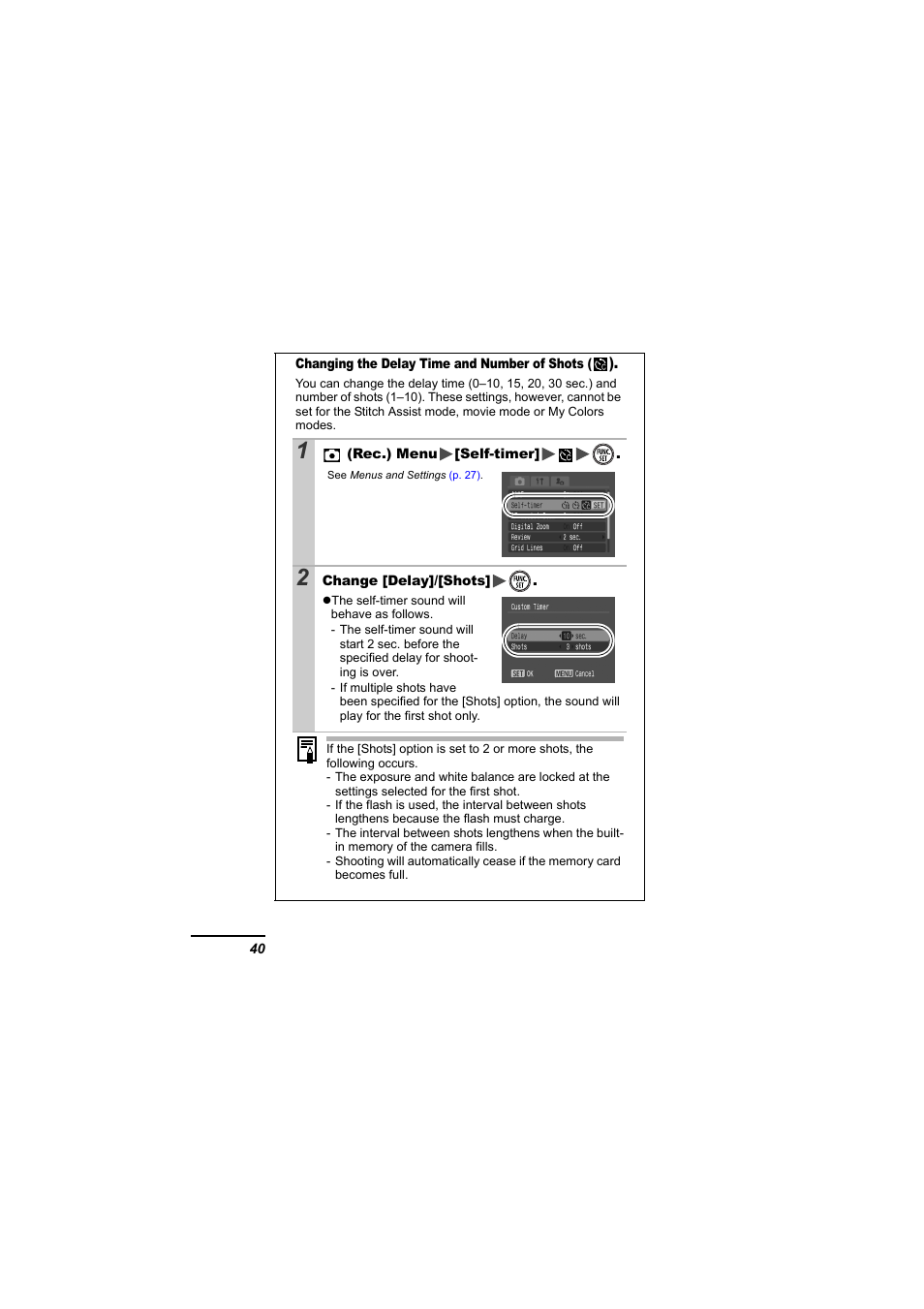 Canon IXUS 55 User Manual | Page 42 / 127