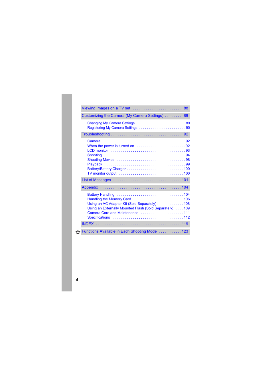 Canon IXUS 55 User Manual | Page 6 / 127