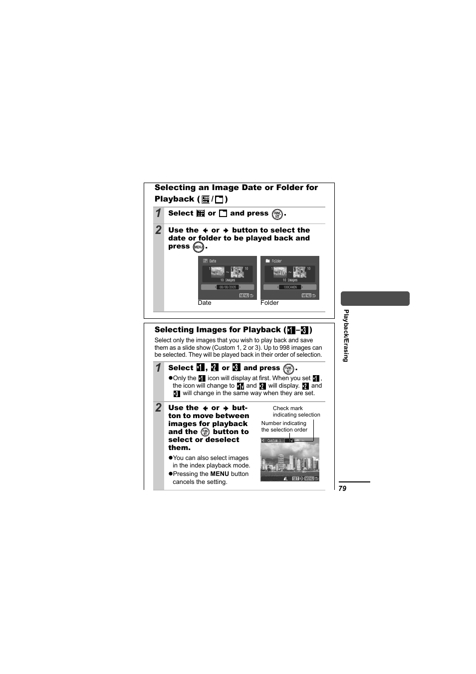 P. 79) | Canon IXUS 55 User Manual | Page 81 / 127
