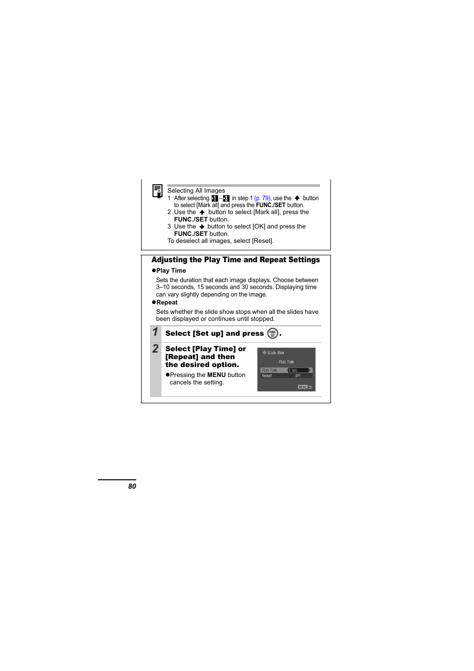 Canon IXUS 55 User Manual | Page 82 / 127