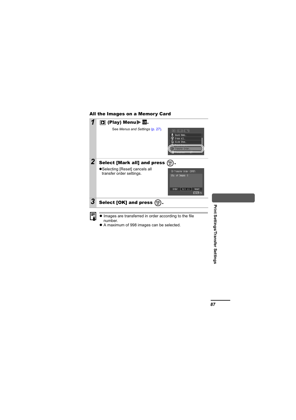 Canon IXUS 55 User Manual | Page 89 / 127