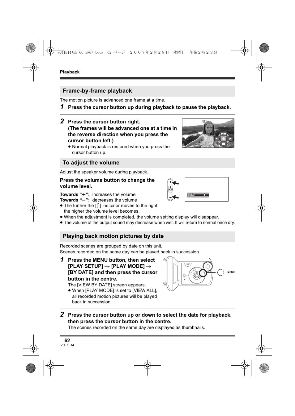 Panasonic SDR-S10 User Manual | Page 62 / 120