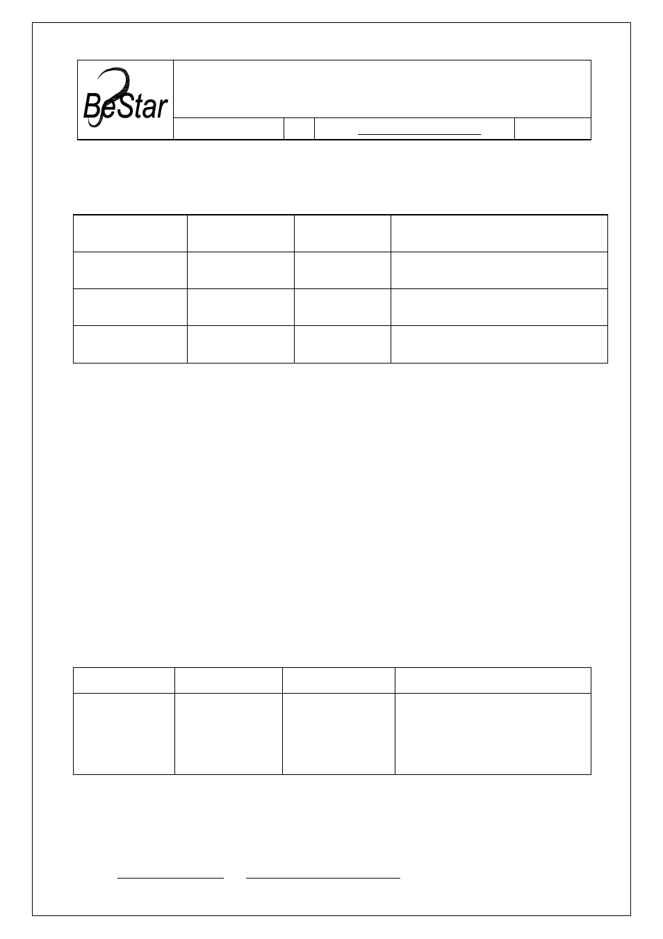 BeStar BMS1511F-BOX User Manual | 13 pages