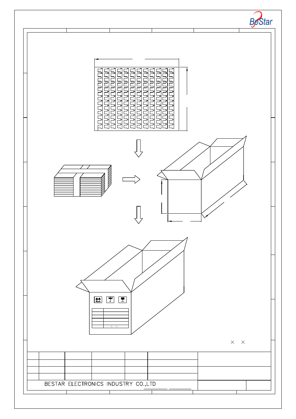 Bms1511f-11c-08h3.5w018 lf 规格书 model (1), Con fiden tial, Packing | BeStar BMS1511F-11C-08H3.5W018 LF User Manual | Page 12 / 13