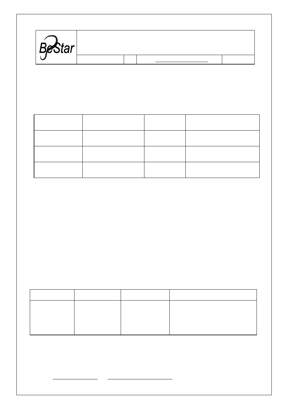 BeStar BLS2035-11-08H7.6 LF User Manual | 6 pages