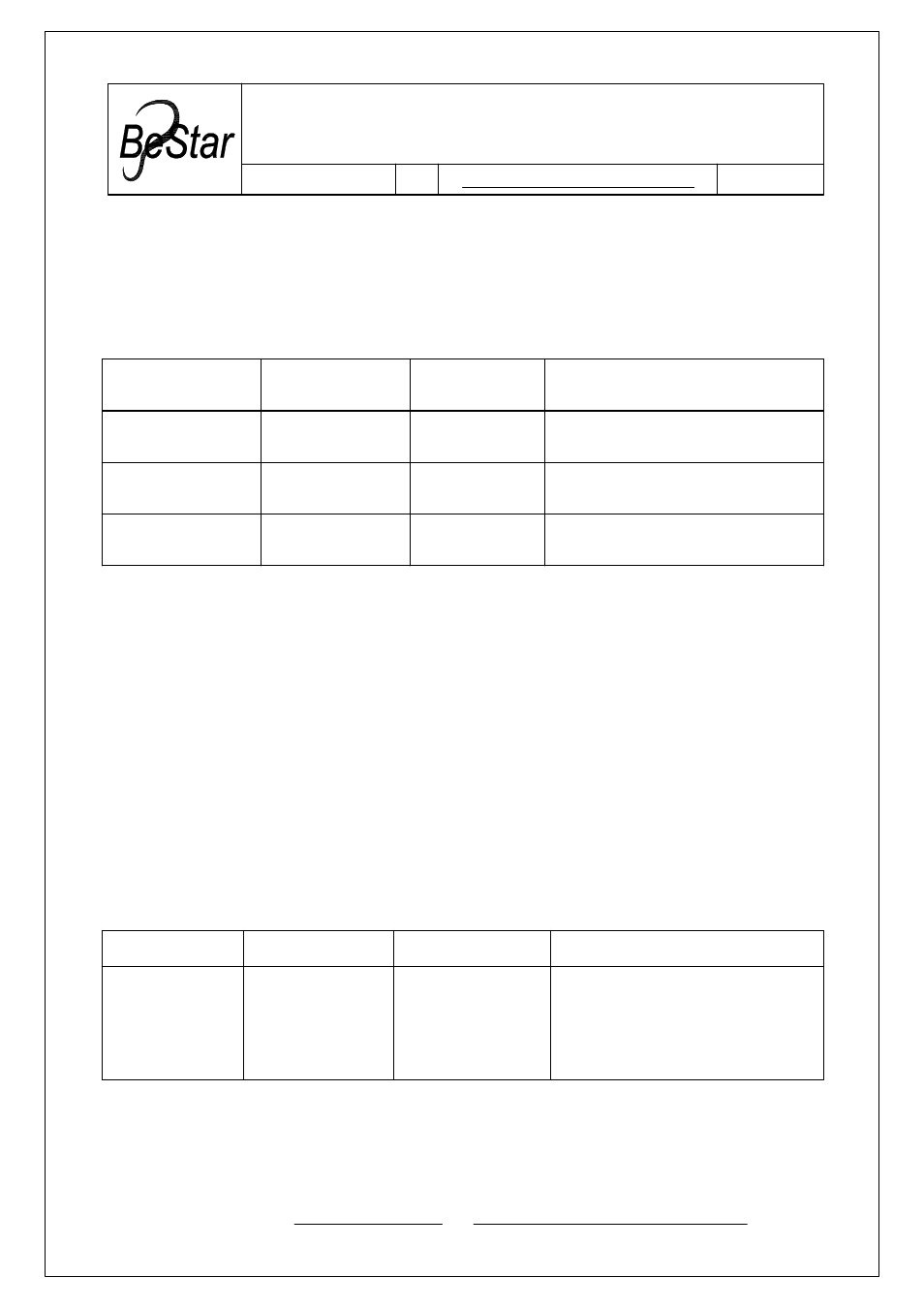 BeStar BMS1813F-11C-08H4.5 LF User Manual | Page 2 / 13