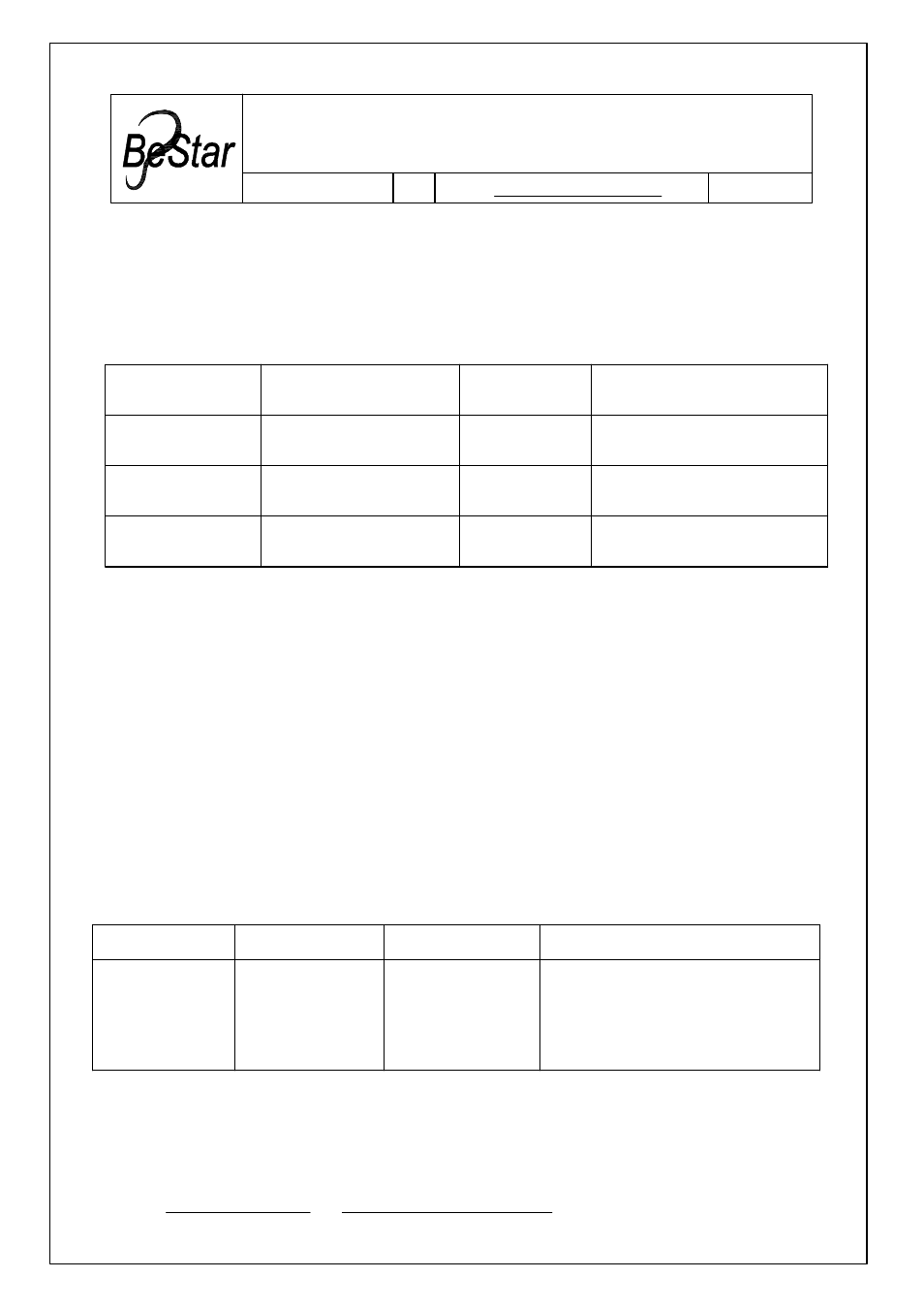 BeStar BLS2840-11-04H11.8 LF User Manual | 6 pages