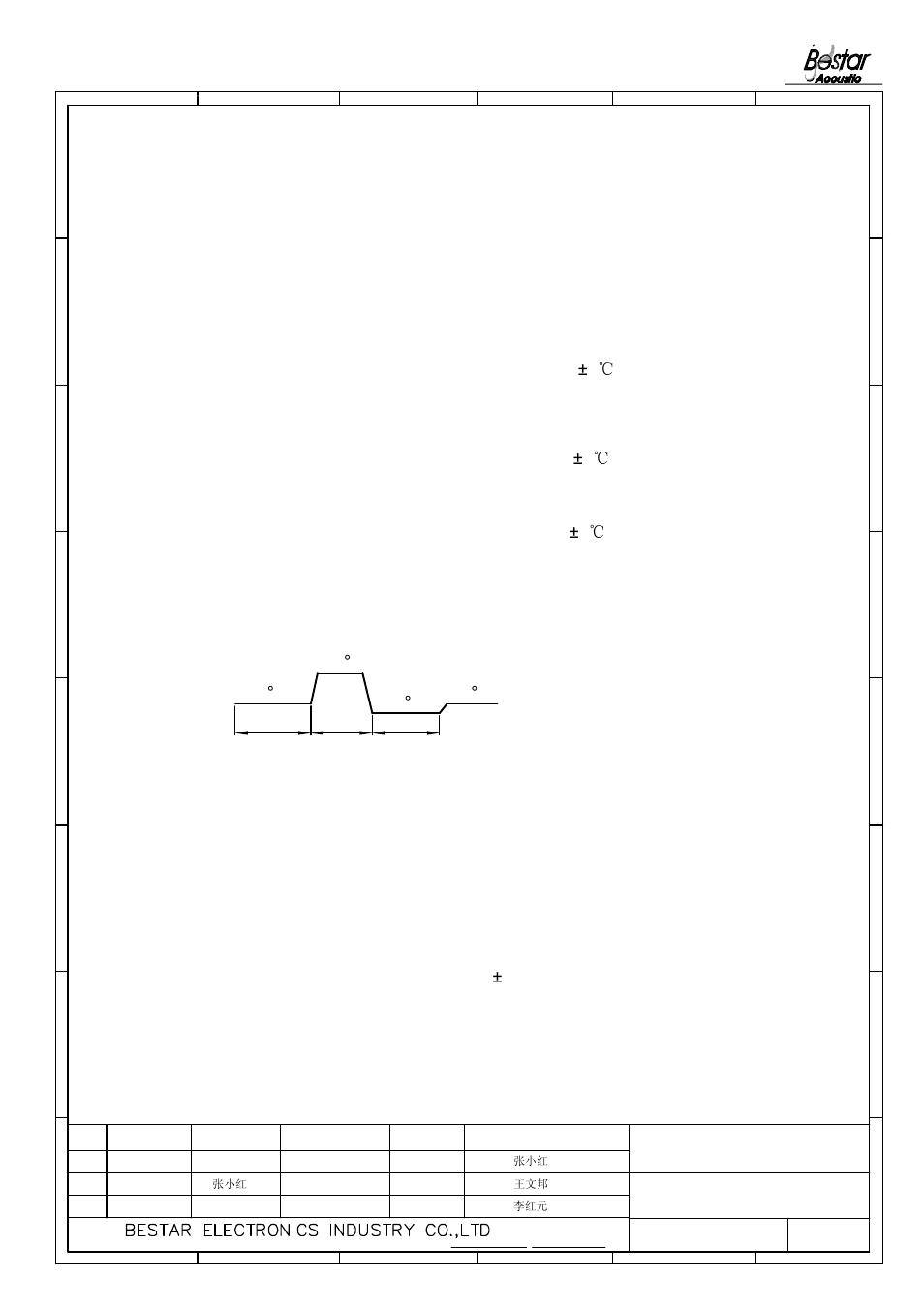 Reliability test, 20%-50%rh duration, 25 °c | Notice | BeStar BLS2828-11-08H11 LF User Manual | Page 4 / 6