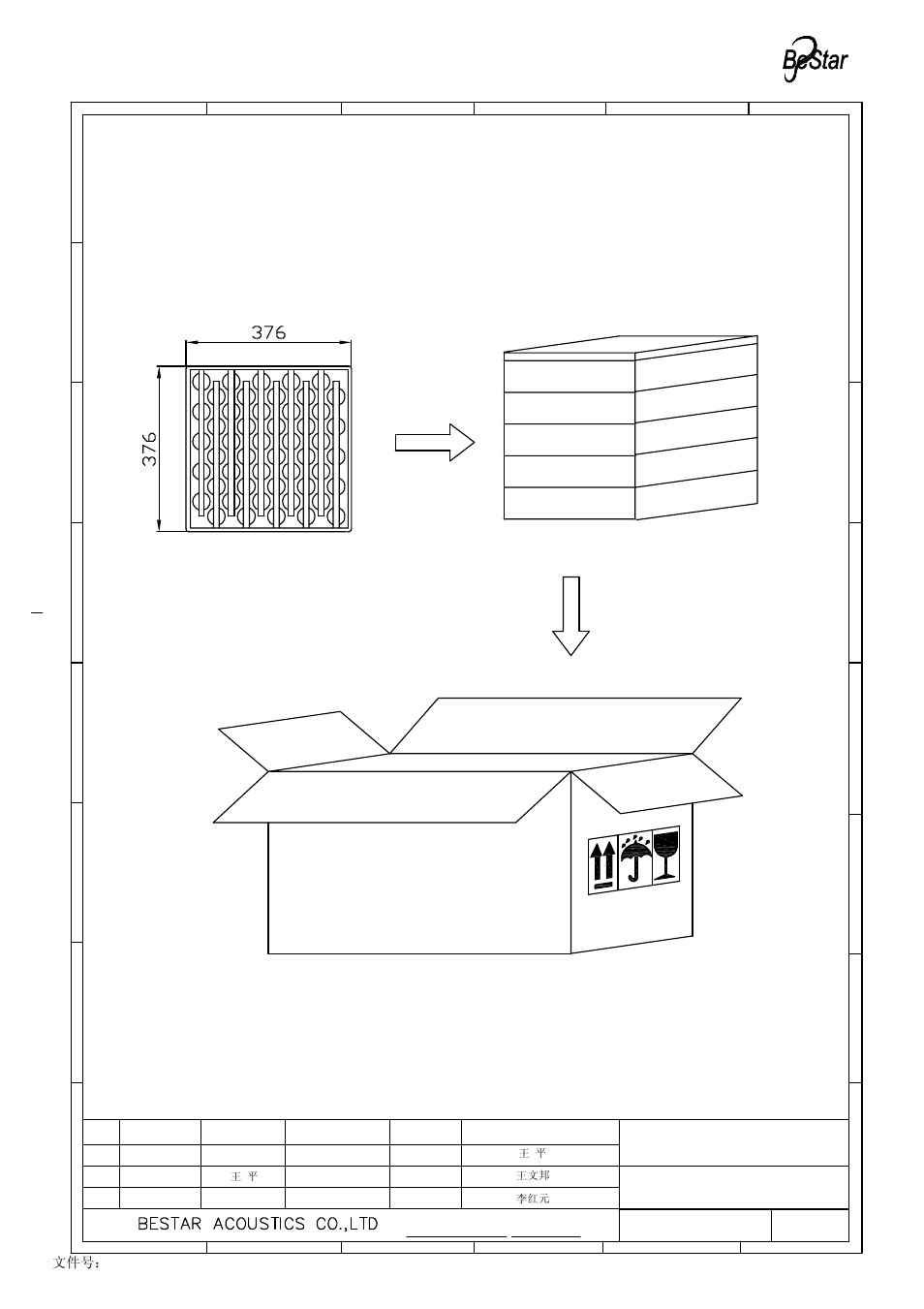 Packing, 文件号：bs/qdte045b | BeStar BMS40-12-08H6.9 LF User Manual | Page 7 / 8