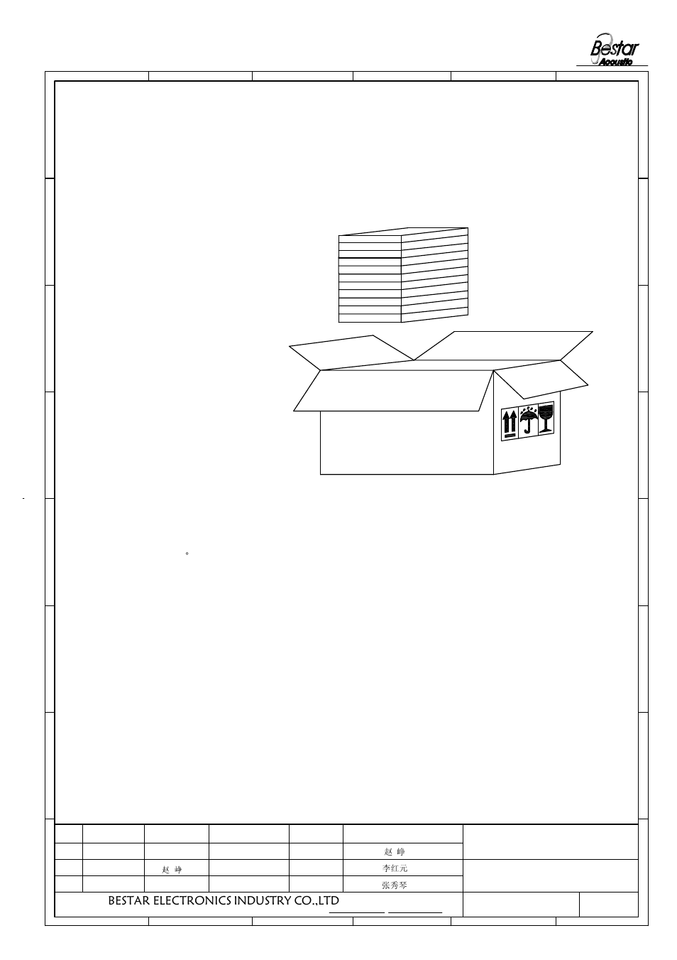 Packing, Notice, Bestar electronics industry co.,ltd | BeStar BPT2412XH16 LF User Manual | Page 4 / 5