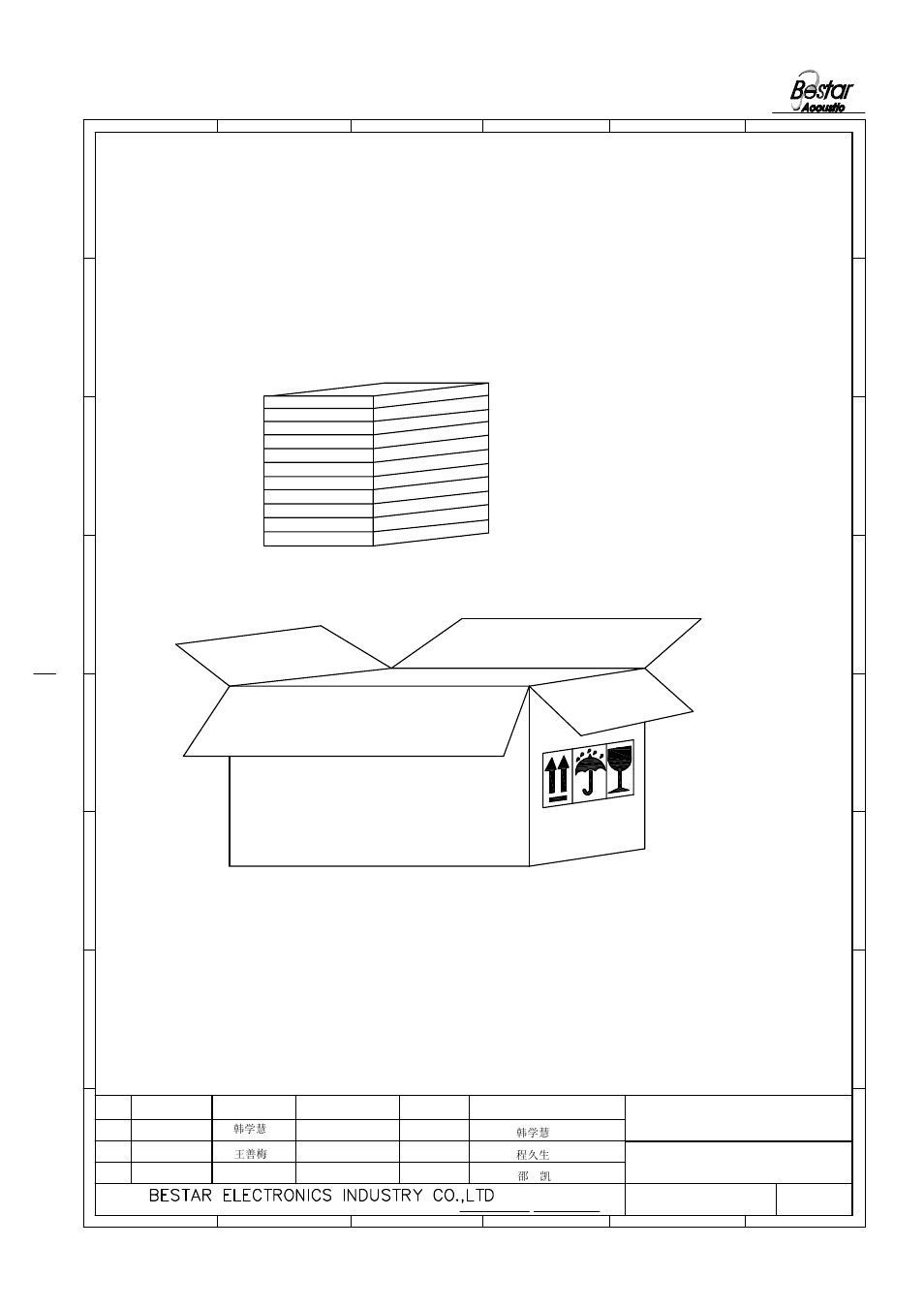 Volume, Gr/net wt: kg, Packing | Transducer | BeStar BMT1212XH7.5LF User Manual | Page 5 / 6