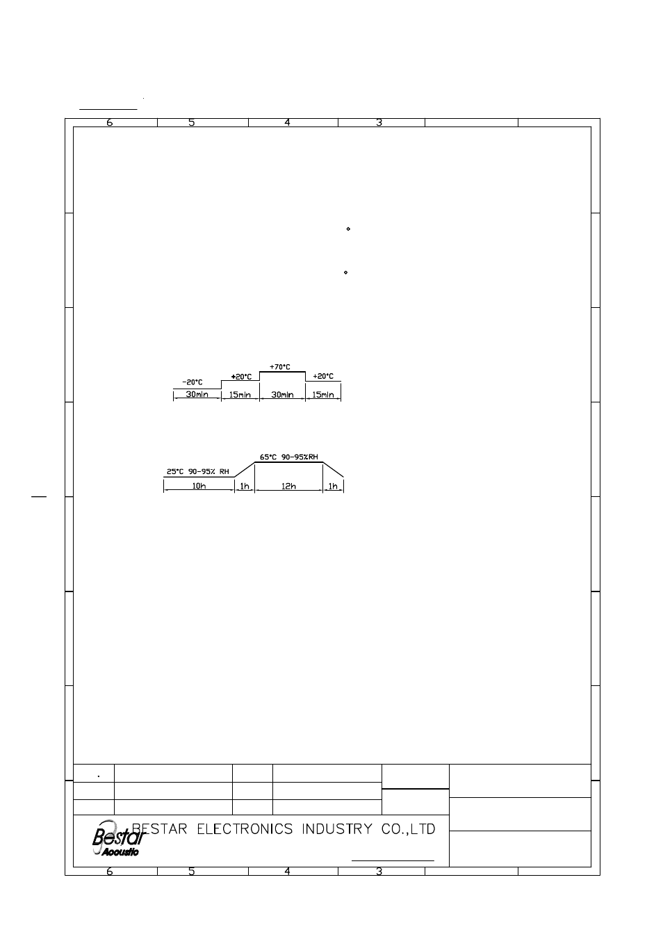 Bestar, Reliability test, Packing | Piezo buzzer | BeStar BPT-380XAC24VDC(BPT-380XA24) User Manual | Page 4 / 4