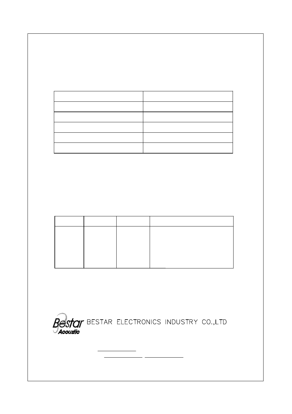 BeStar BPT-380X-SA24VDC_AC User Manual | 6 pages