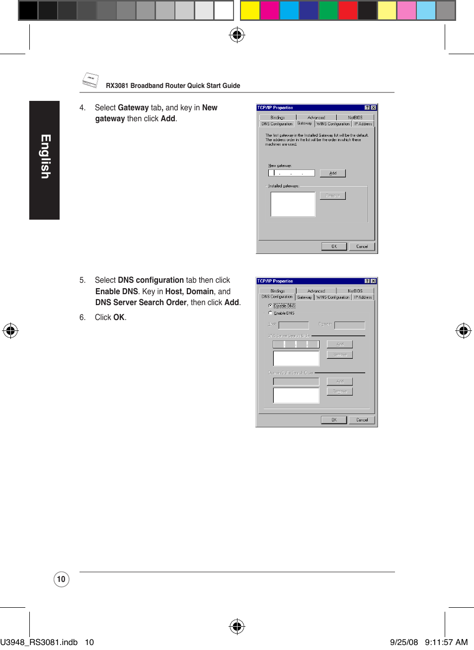 English | Asus RX3081 User Manual | Page 10 / 301