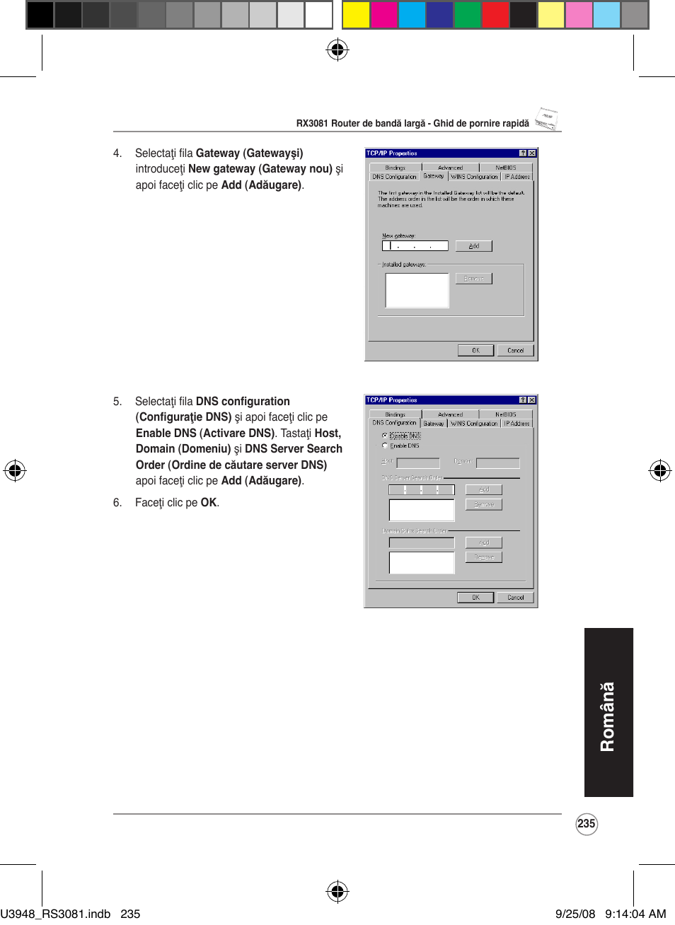 Română | Asus RX3081 User Manual | Page 235 / 301