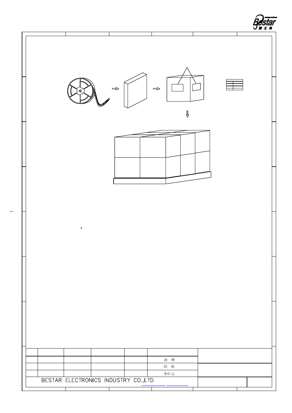 2 packing quantity, Notice, Piezo sounder | BeStar BSP1212-03H03-06 LF User Manual | Page 6 / 7