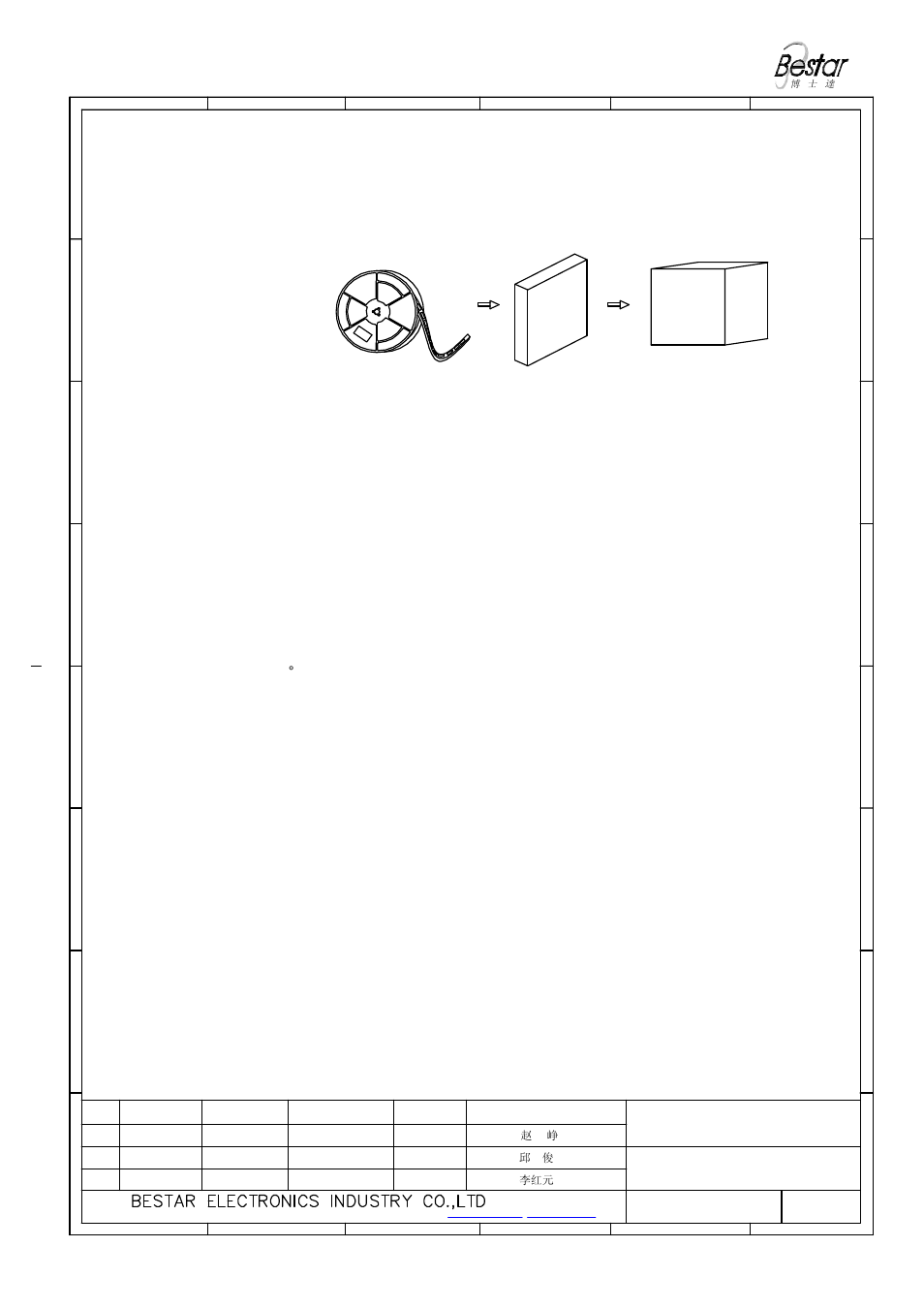 Notice, 2 packing quantity, Piezo sounder | BeStar BSP1010-03H03 LF User Manual | Page 6 / 7