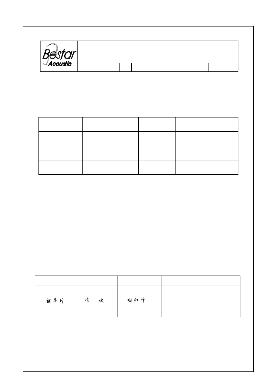 BeStar SMT8585-05H03 LF User Manual | 8 pages