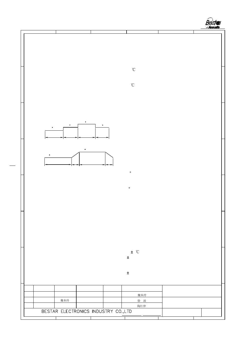 Reliability test | BeStar SMT8585-3.6H04-10 LF User Manual | Page 4 / 8