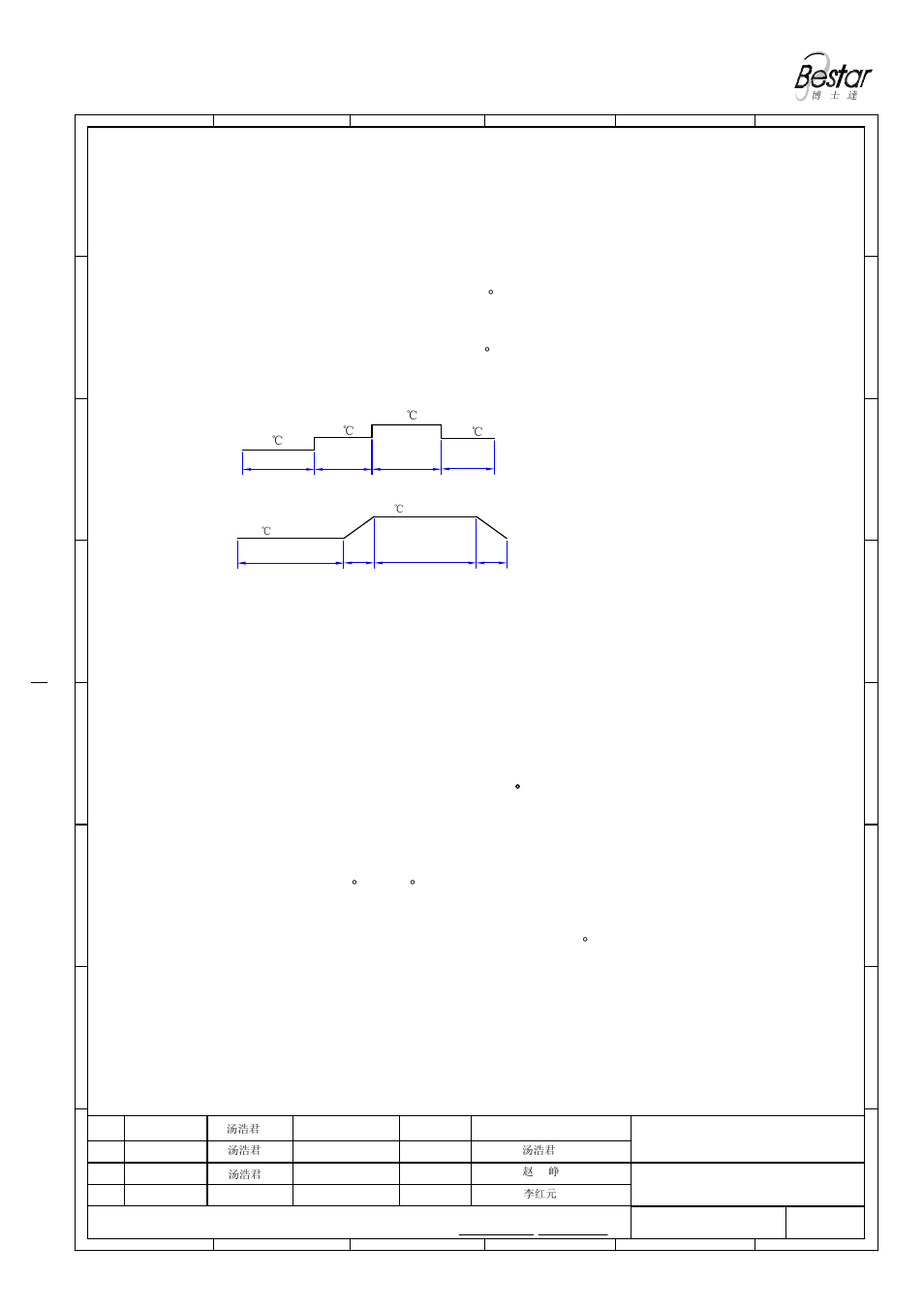 Reliability test, Bestar electronics industry co.,ltd | BeStar FT-39T-2.5B1 User Manual | Page 6 / 8