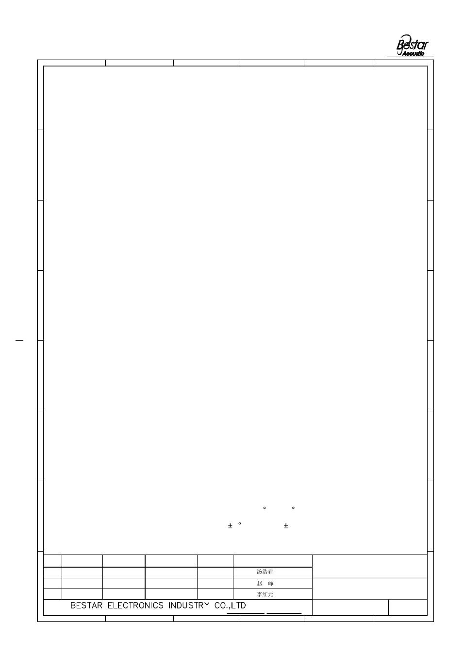 Measuring method, Piezo ceramic element | BeStar FT-35G-3.1B1W40 User Manual | Page 4 / 8