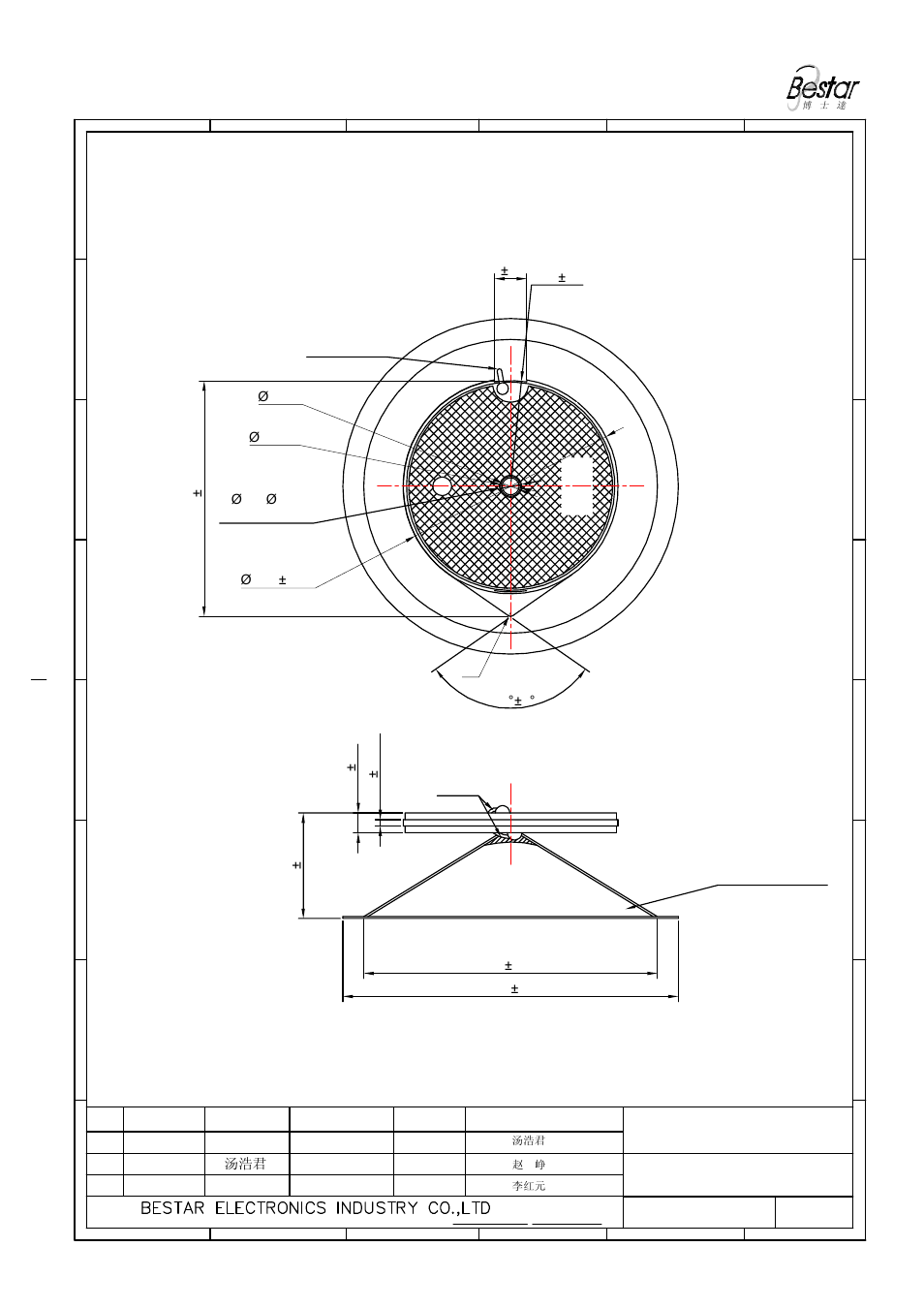 Dimension | BeStar FT-32T-3.1A12 User Manual | Page 3 / 7