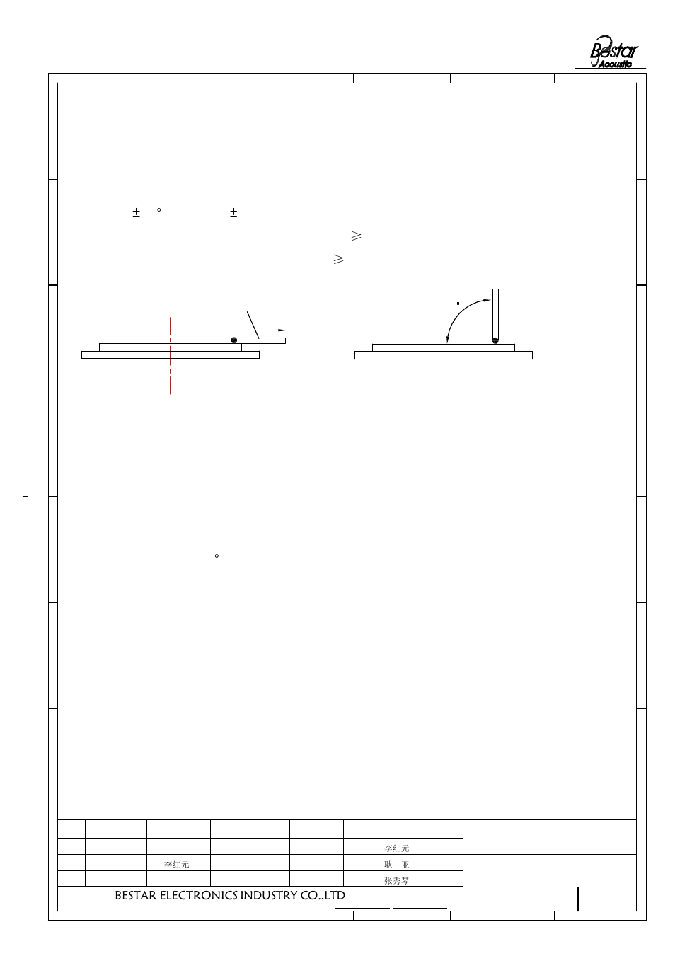 Notice, "pull off"force between silver and ceramic layer, Fig.2 direction of lead wire (vertically) | 20n 4.2.b pull force by vertical direction is, 5n fig.1 direction of lead wire (horizontally), Bestar electronics industry co.,ltd | BeStar FT-27T-3.4A1-015 User Manual | Page 5 / 8