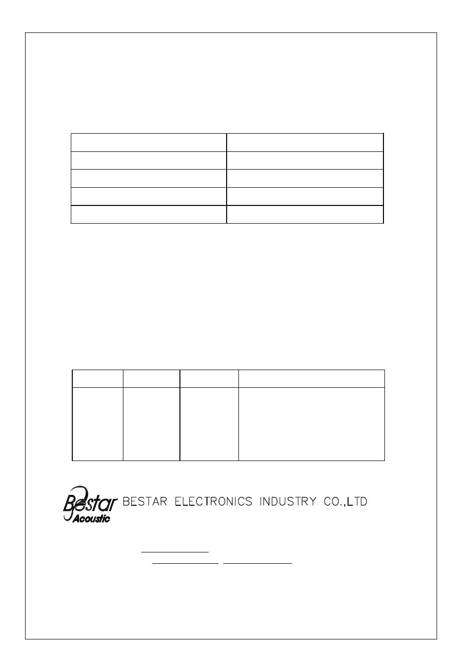 BeStar FT-20T-5.0A1 User Manual | 8 pages