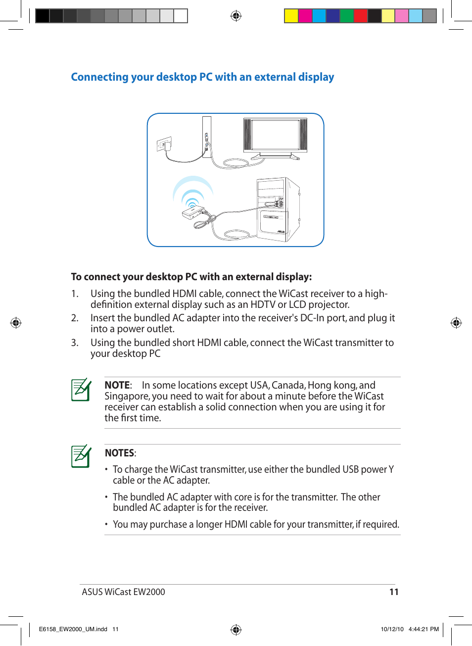 Asus EW2000 User Manual | Page 11 / 24