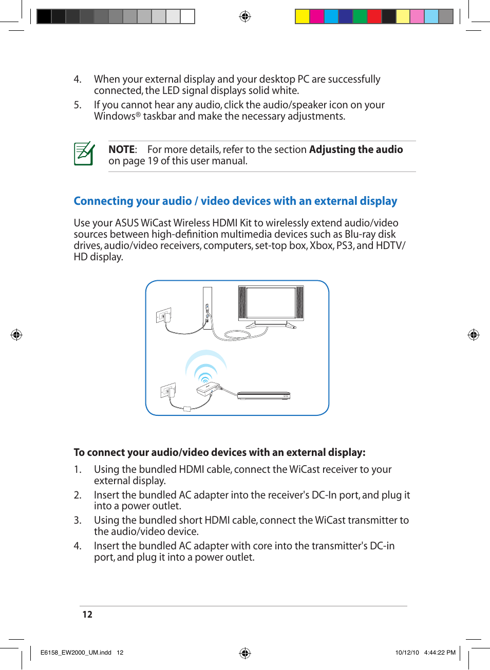 Asus EW2000 User Manual | Page 12 / 24