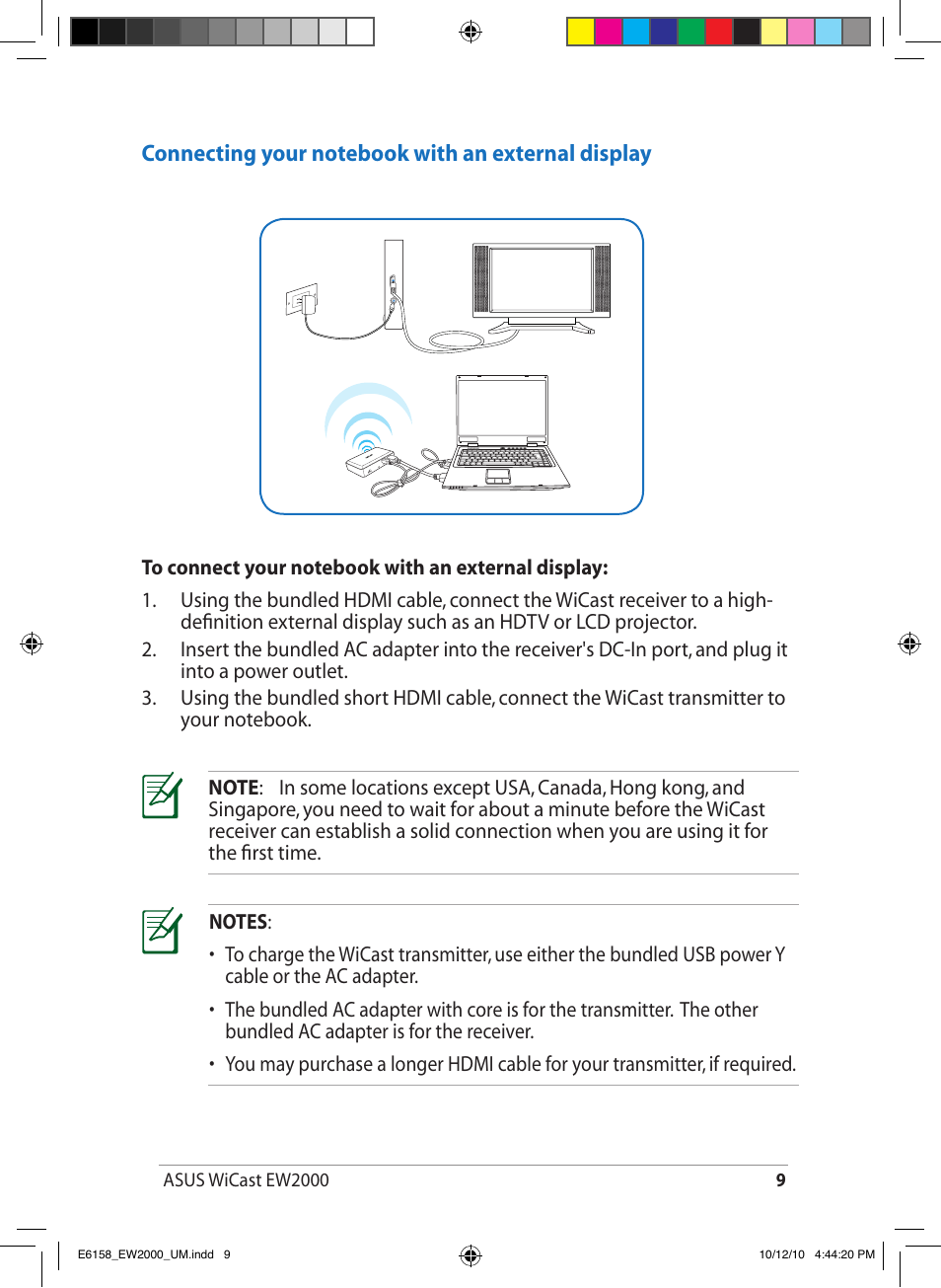 Asus EW2000 User Manual | Page 9 / 24