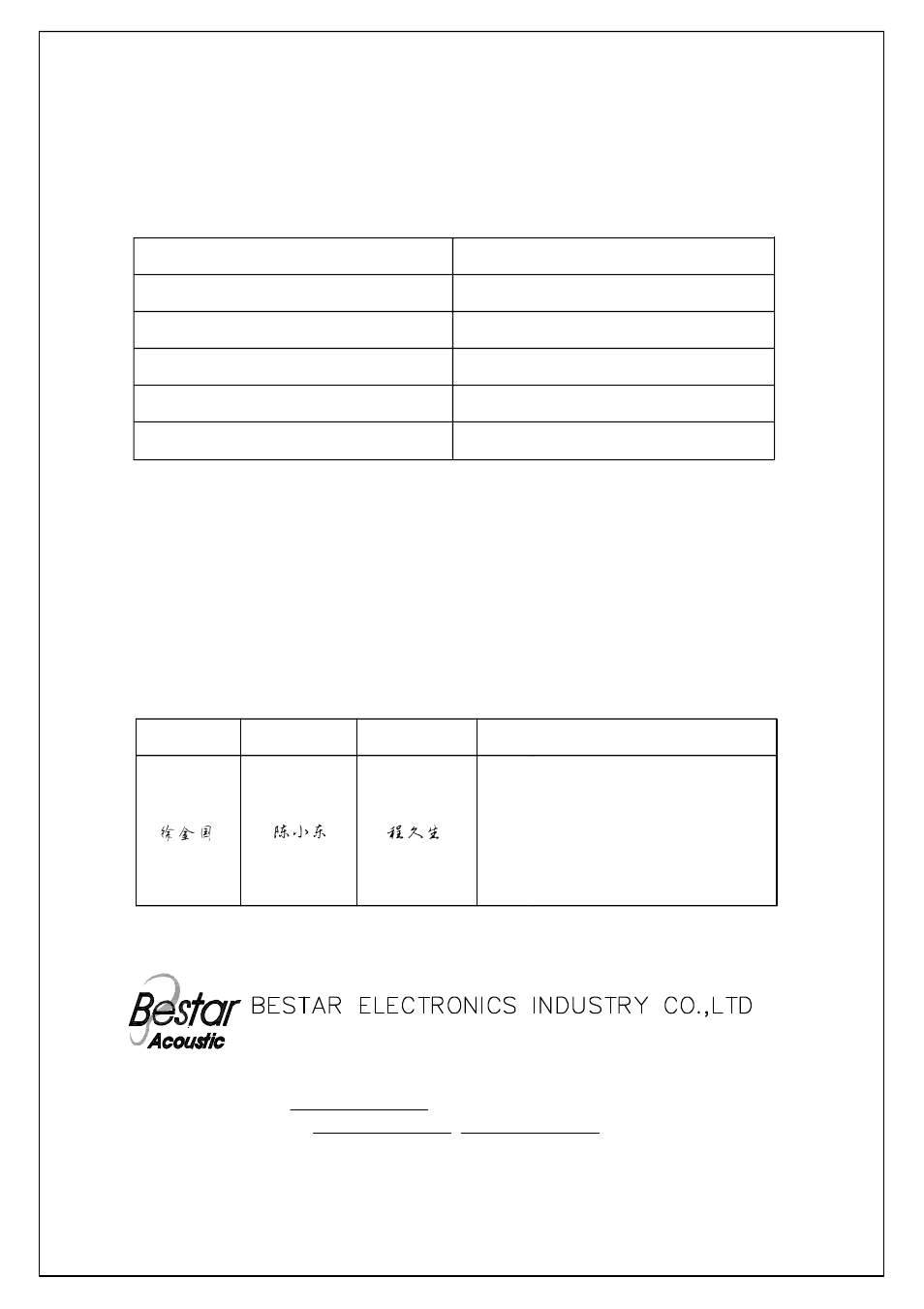 BeStar Gstar-28 LF User Manual | 8 pages