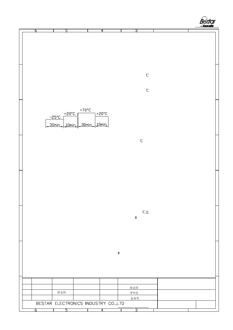 Environment test, Microphone | BeStar BCM9745P-44 User Manual | Page 4 / 5