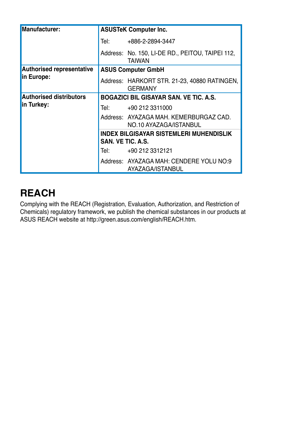 Reach | Asus DSL-N11 User Manual | Page 5 / 40