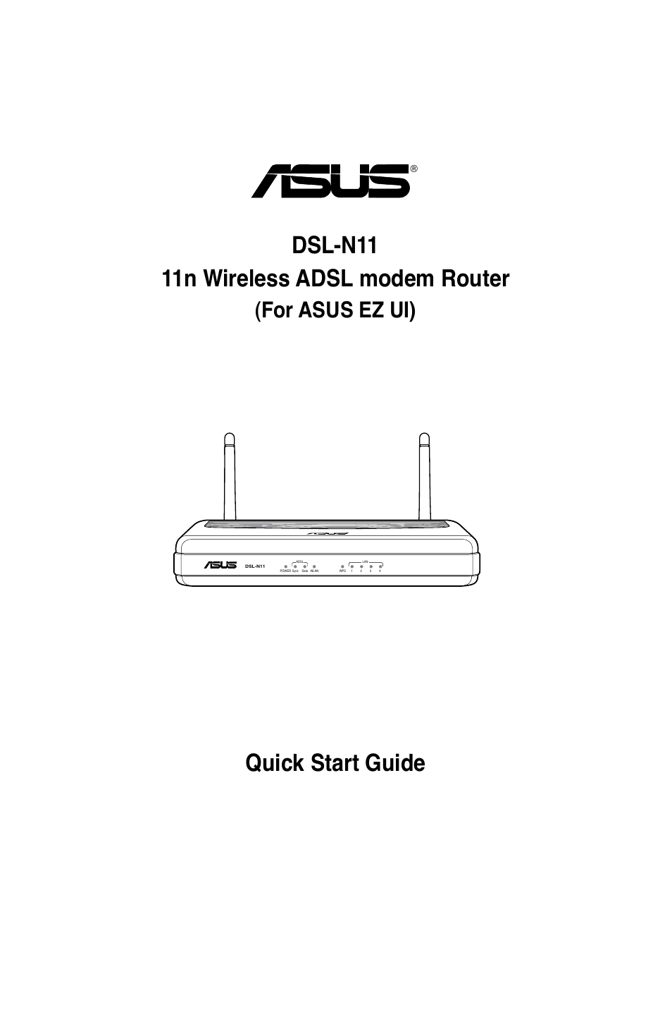 For asus ez ui) | Asus DSL-N11 User Manual | Page 7 / 40