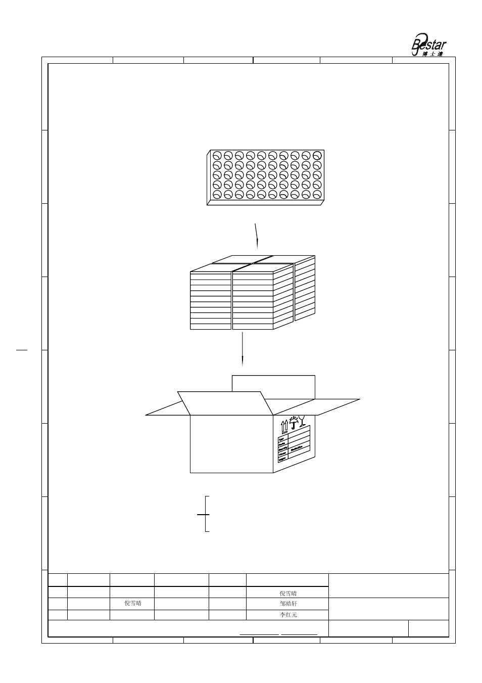 Packing, Quantity, Bestar electronics industry co.,ltd | Ultrasonic sensor | BeStar BPU1640T_ROPBH12 User Manual | Page 8 / 9