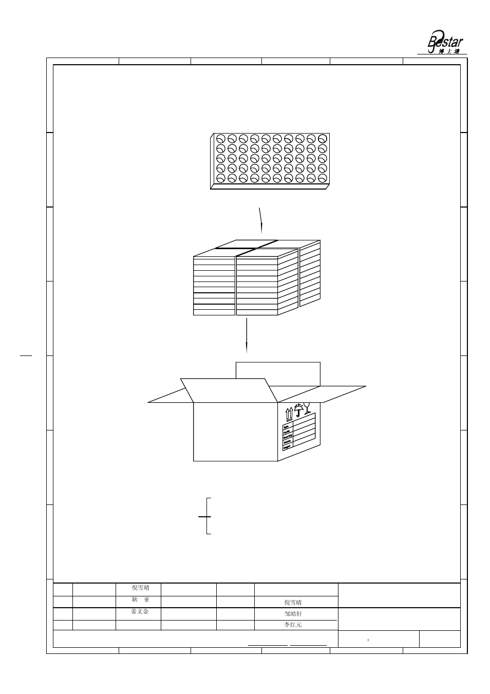 Quantity, 40 foam tray/box, Ultrasonic sensor | Bestar electronics industry co.,ltd | BeStar BPU1640IOAH12 User Manual | Page 8 / 9