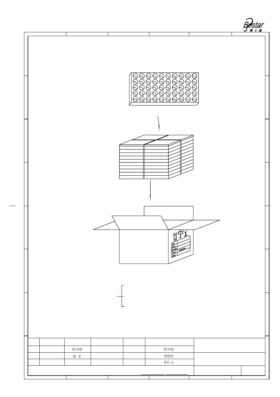 Bestar electronics industry co.,ltd, Ultrasonic sensor, 50 pcs/foam tray | BeStar BPU1448IFAH09 User Manual | Page 9 / 10