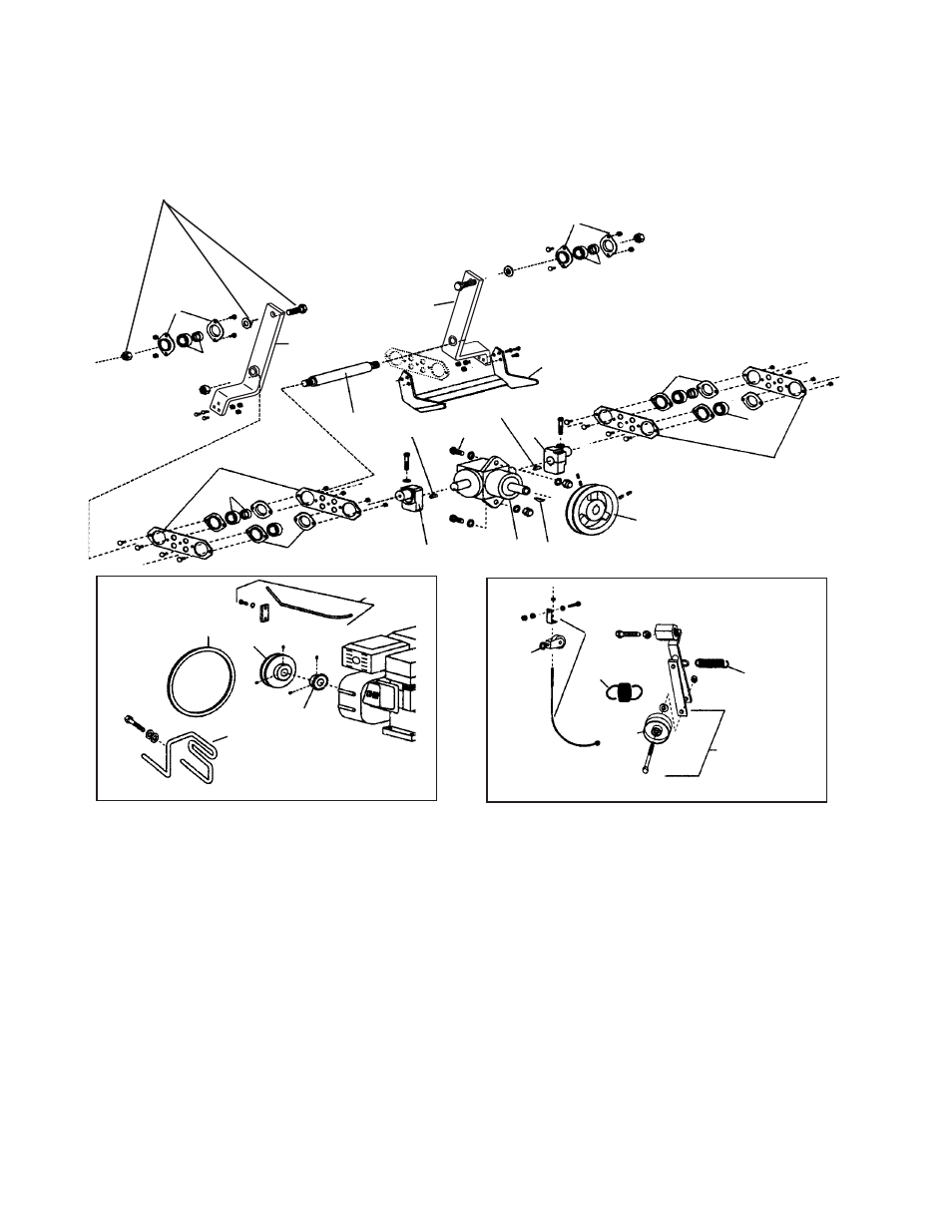 Parts - blade drive | BlueBird SC18 User Manual | Page 14 / 22