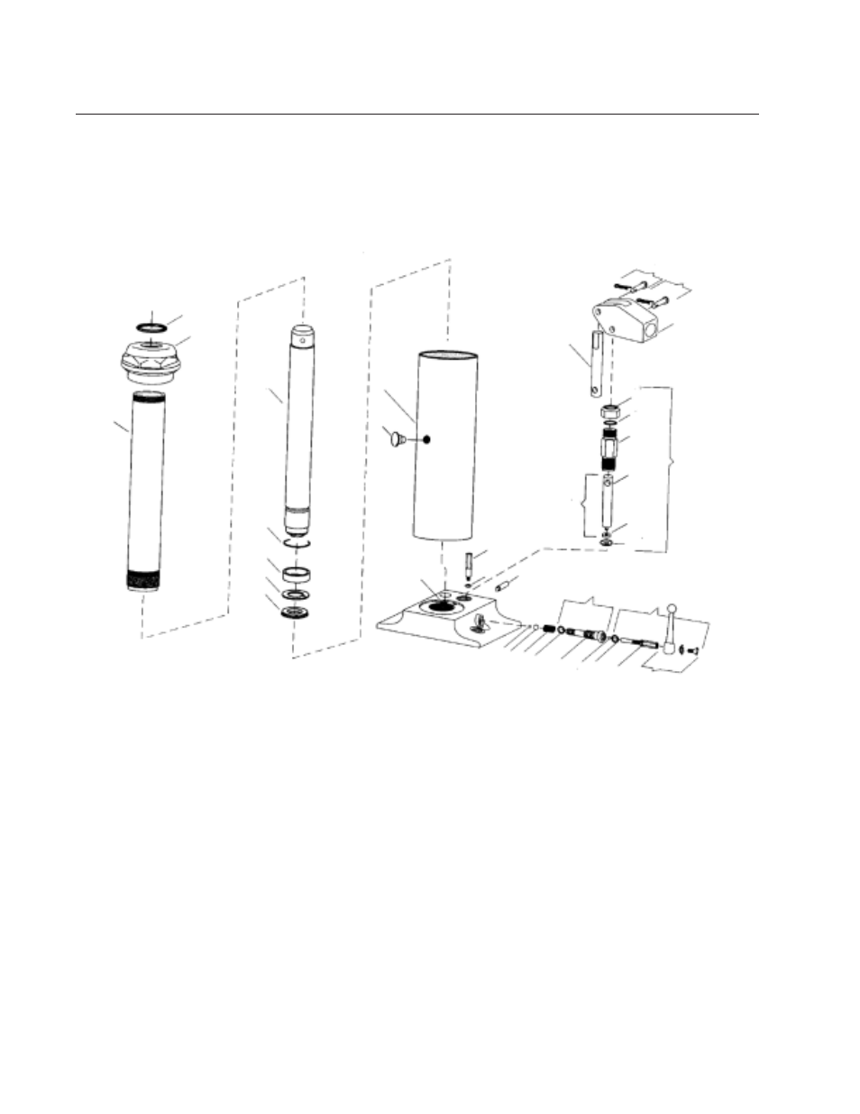 Parts - 3 ton jack - model 4351 | BlueBird Kaydee Kaddy User Manual | Page 10 / 24